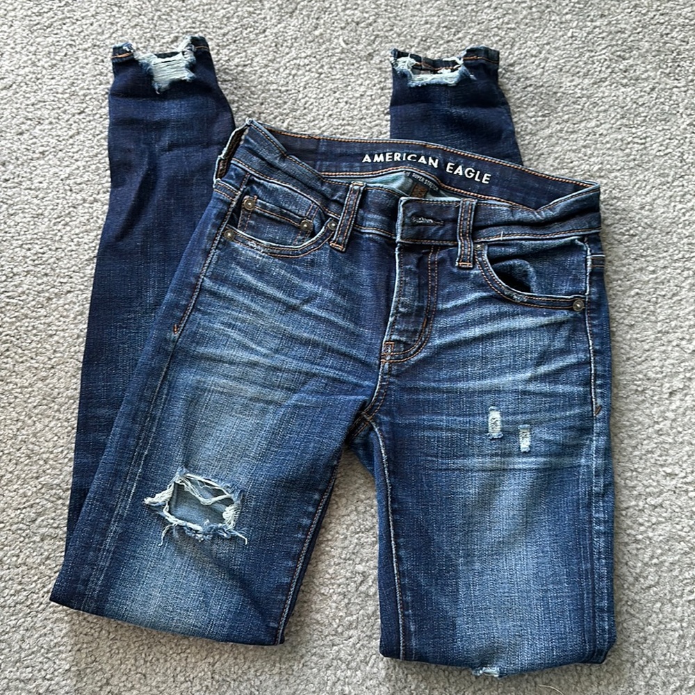 00 regular American eagle super stretch jegging